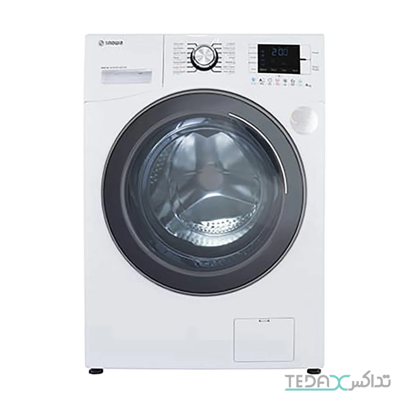 ماشین لباسشویی 8 کیلوگرم اتوماتیک اسنوا مدل SWM-D80W