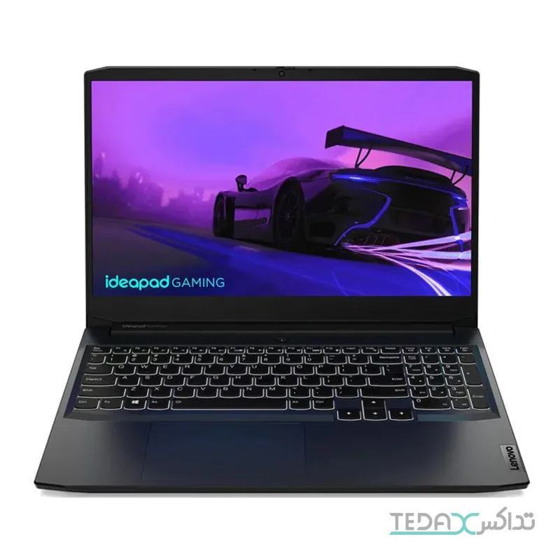 لنوو Lenovo IdeaPad Gaming 3 15IHU6-i7 11370H-GTX1650 4GB-8GB DDR4 3200MHz-512GB SSD-FHD 60Hz 15.6 inch Laptop — تصویر 1