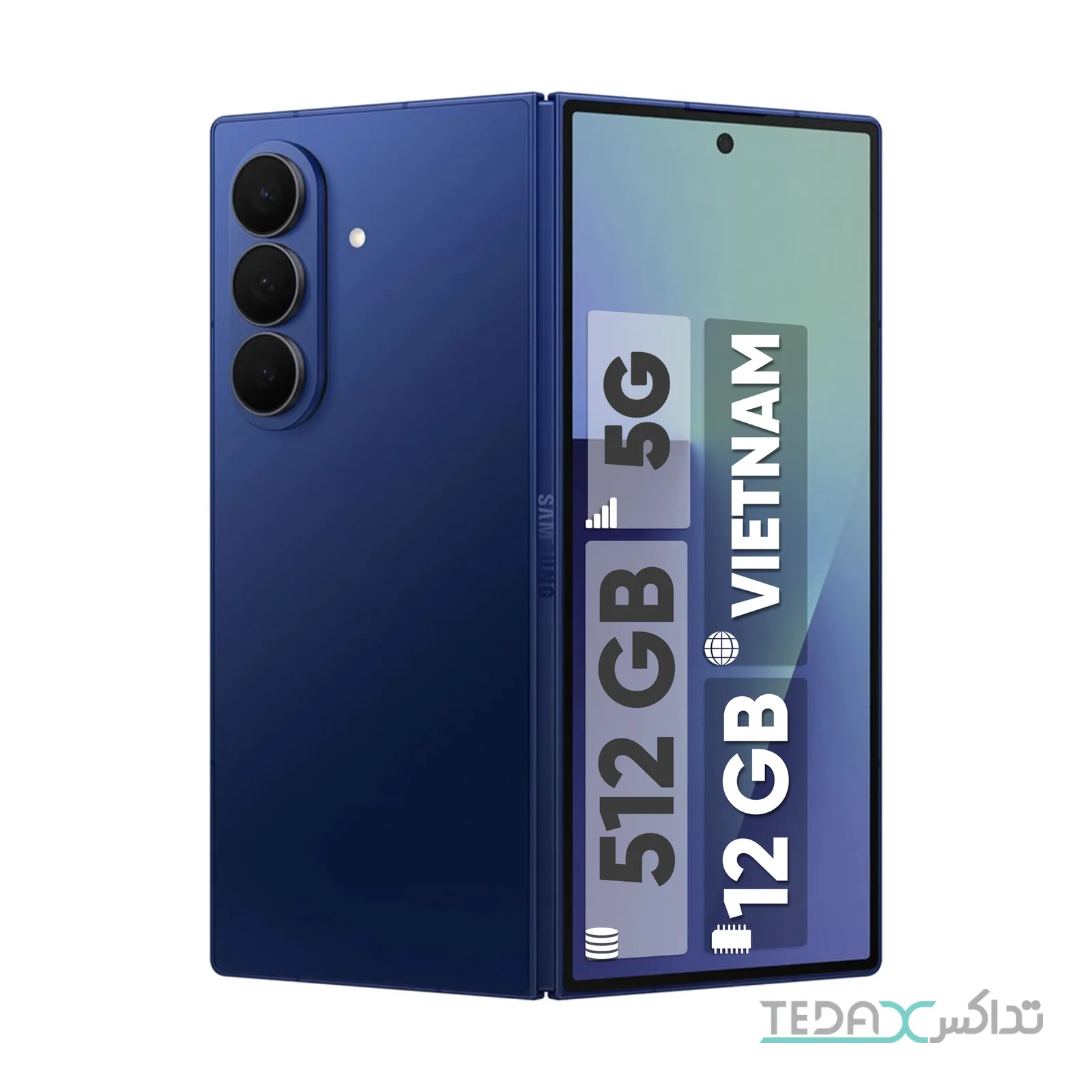 گوشی موبایل سامسونگ مدل Galaxy Z Fold 7 دو سیم‌کارت ظرفیت 512 گیگابایت و رم 12 گیگابایت - ویتنام