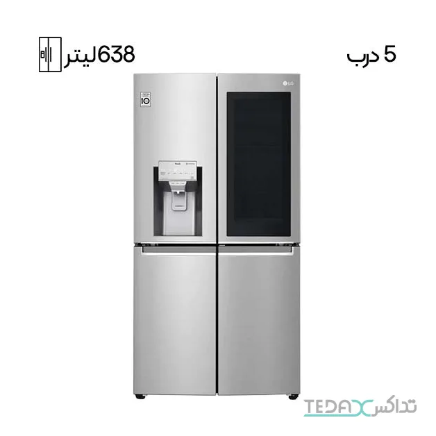 یخچال فریزر ساید بای ساید 30 فوت ال جی مدل GM-X945NS9F