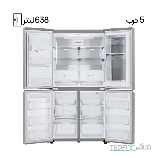 یخچال فریزر ساید بای ساید 30 فوت ال جی مدل GM-X945NS9F