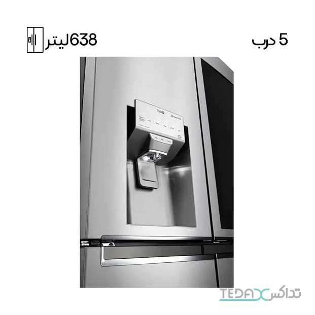 یخچال فریزر ساید بای ساید 30 فوت ال جی مدل GM-X945NS9F