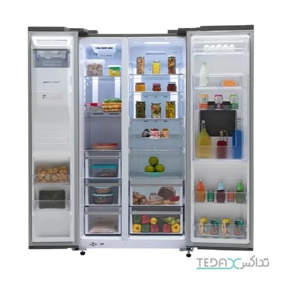 یخچال فریزر ساید بای ساید 35 فوت اسنوا مدل S1Di-L310-S