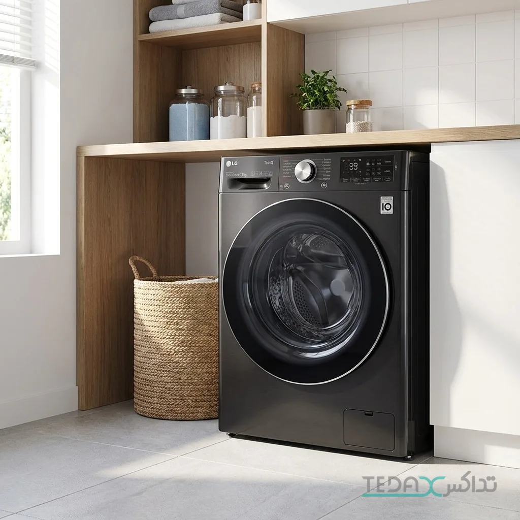ماشین لباسشویی 12 کیلوگرم اتوماتیک ال جی مدل F4V9BWP2EE
