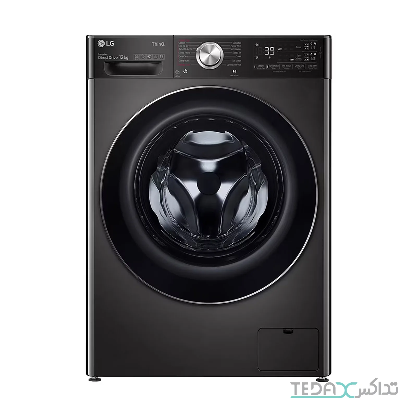 ماشین لباسشویی 12 کیلوگرم اتوماتیک ال جی مدل F4V9BWP2EE