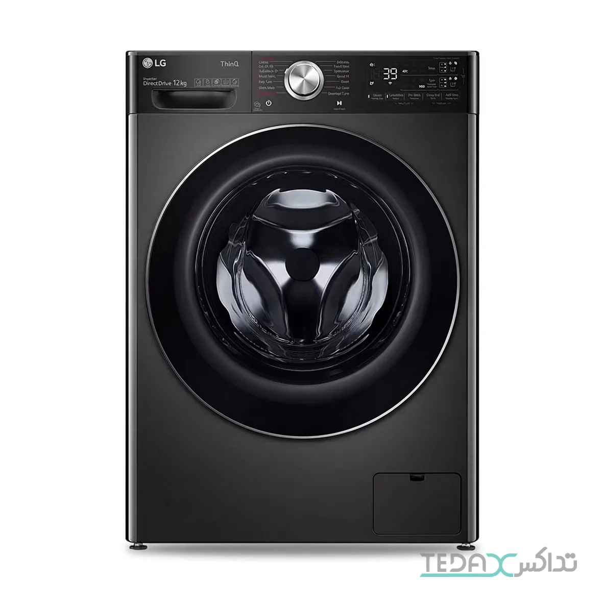 ماشین لباسشویی 12 کیلوگرم اتوماتیک ال جی مدل F4V9BWP2EE