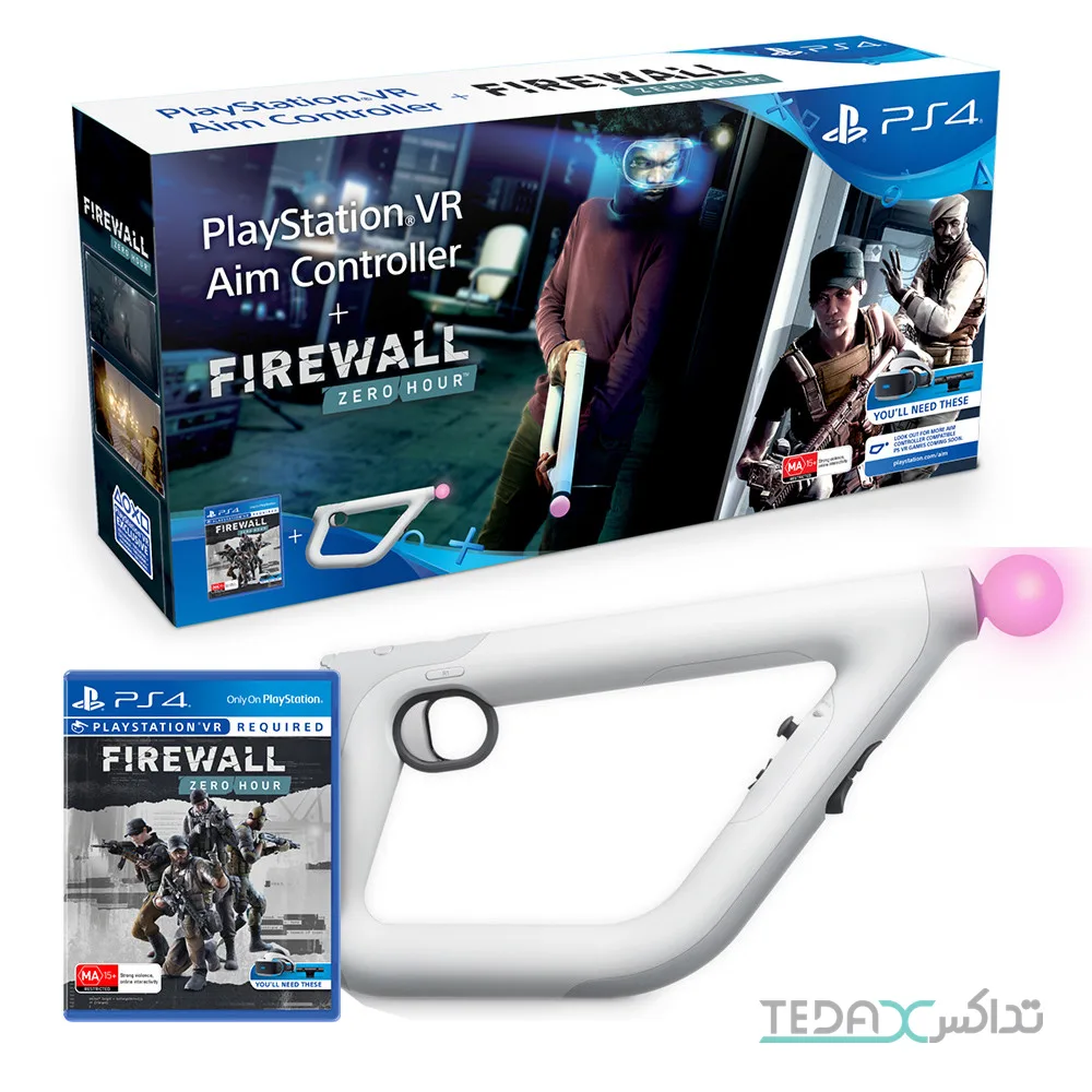باندل کنترلر تفنگی واقعیت مجازی پلی استیشن VR سونی – Firewall Aim Controller
