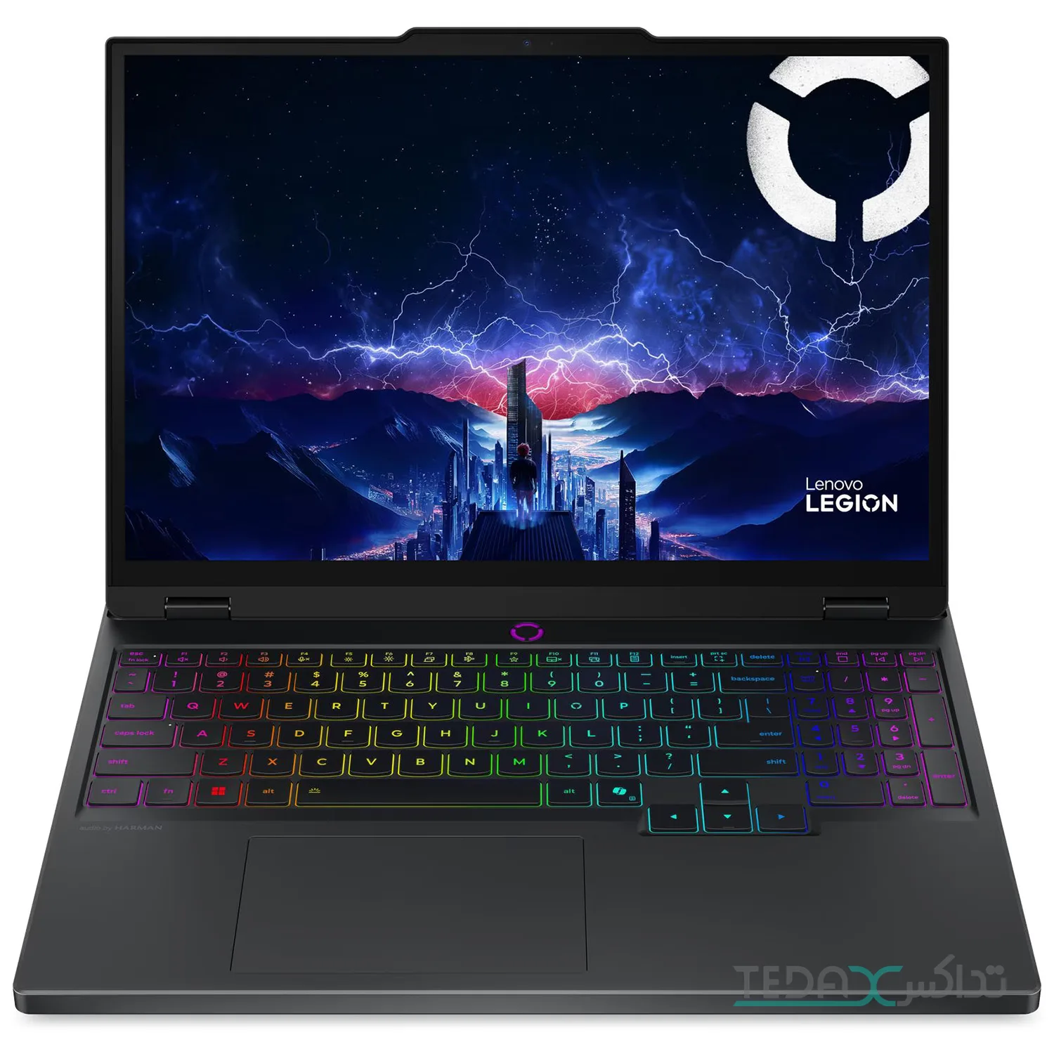 لپ تاپ 15.1 اینچی لنوو مدل Legion 5 15IRX10 پردازنده Core i9-14900HX رم 32 گیگابایت DDR5 5600MHz حافظه 1 ترابایت SSD گرافیک RTX5070 8 گیگابایت صفحه OLED 165Hz