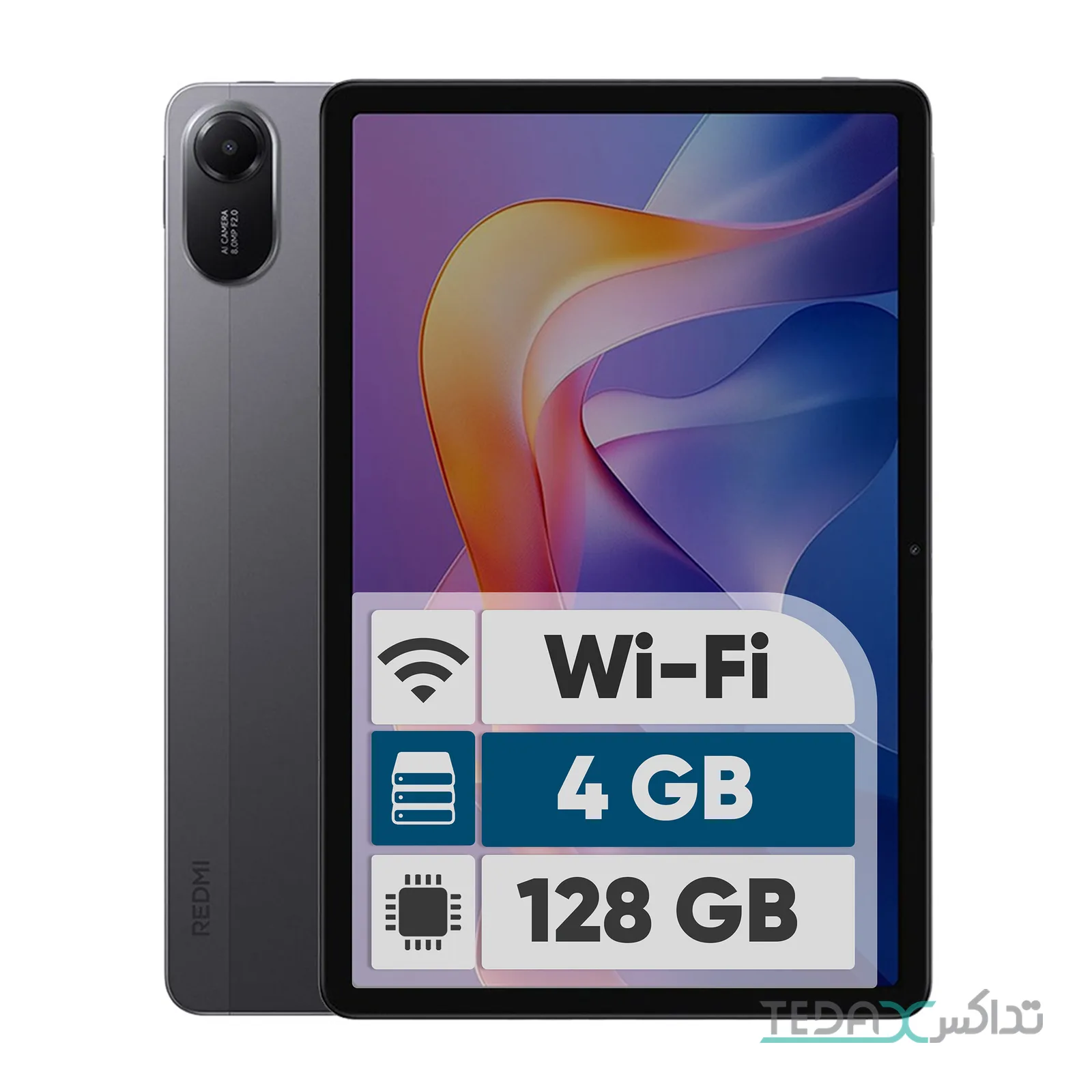 Xiaomi Redmi Pad 2 Wi-Fi 11 inch Tablet, 128GB and 4GB Ram, 8MP Main Camera, Stylus Support