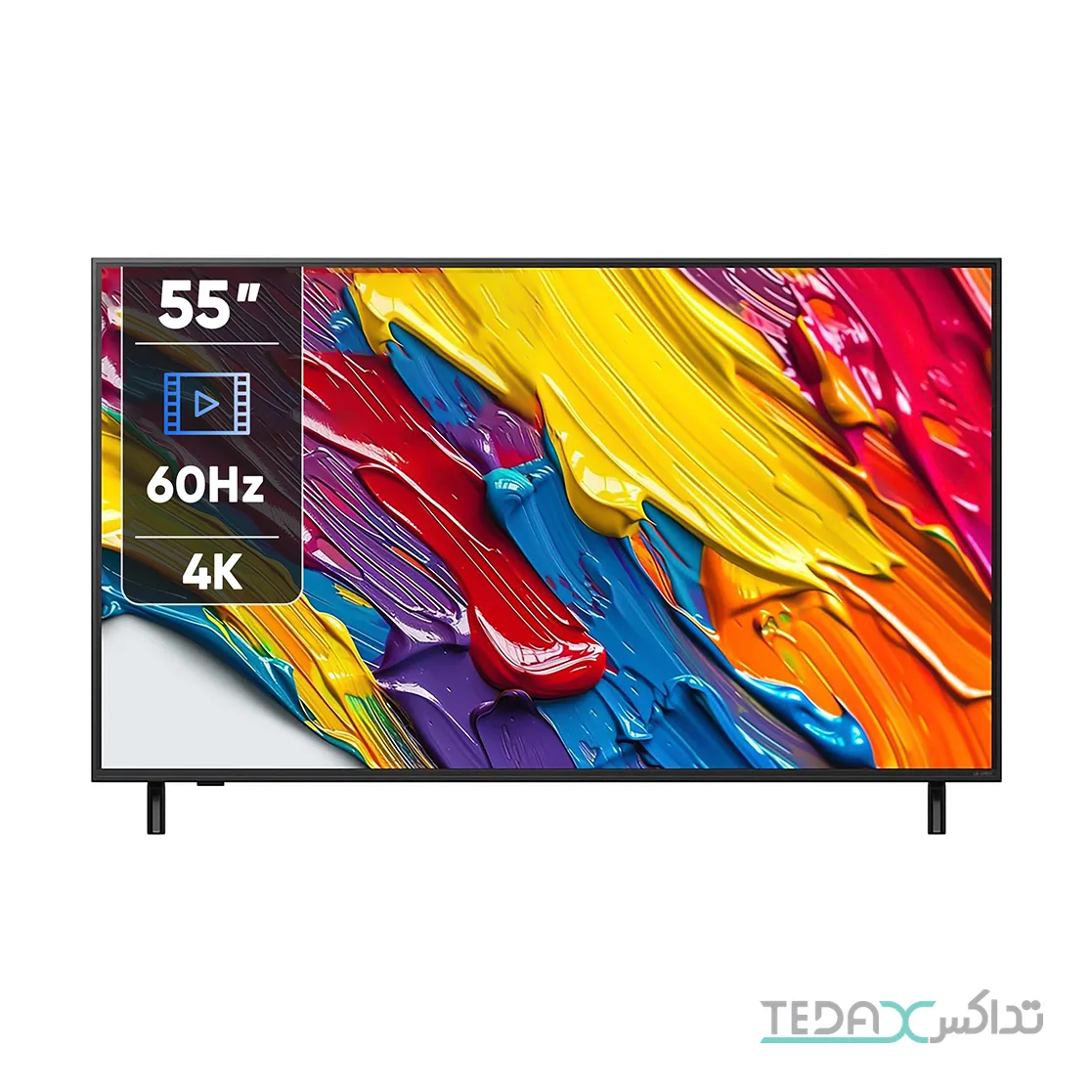 تلویزیون ال جی 55QNED82A6A در اندازهٔ ۵۵ اینچ
