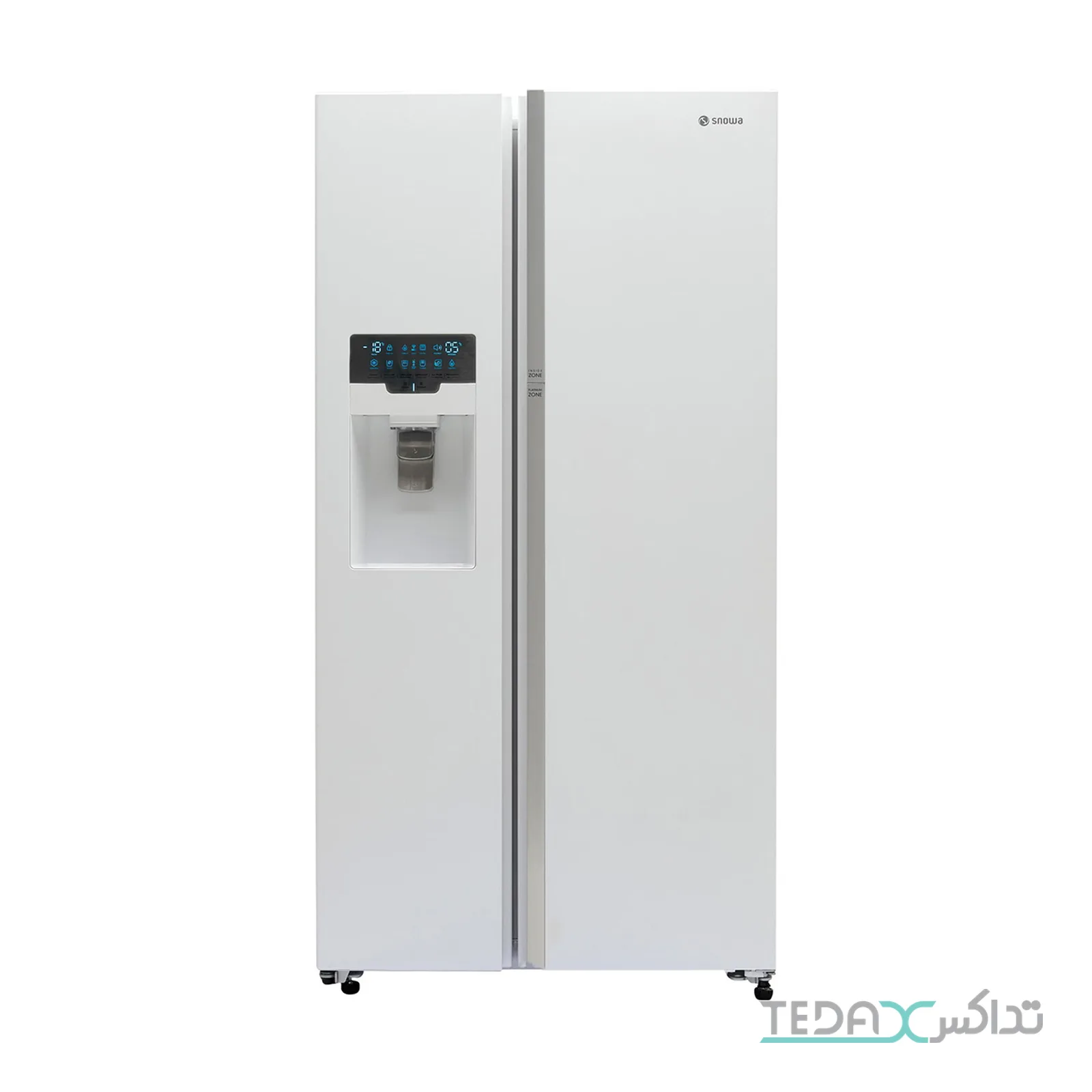 یخچال فریزر ساید بای ساید 28 فوت اسنوا مدل S3Di-S100-W