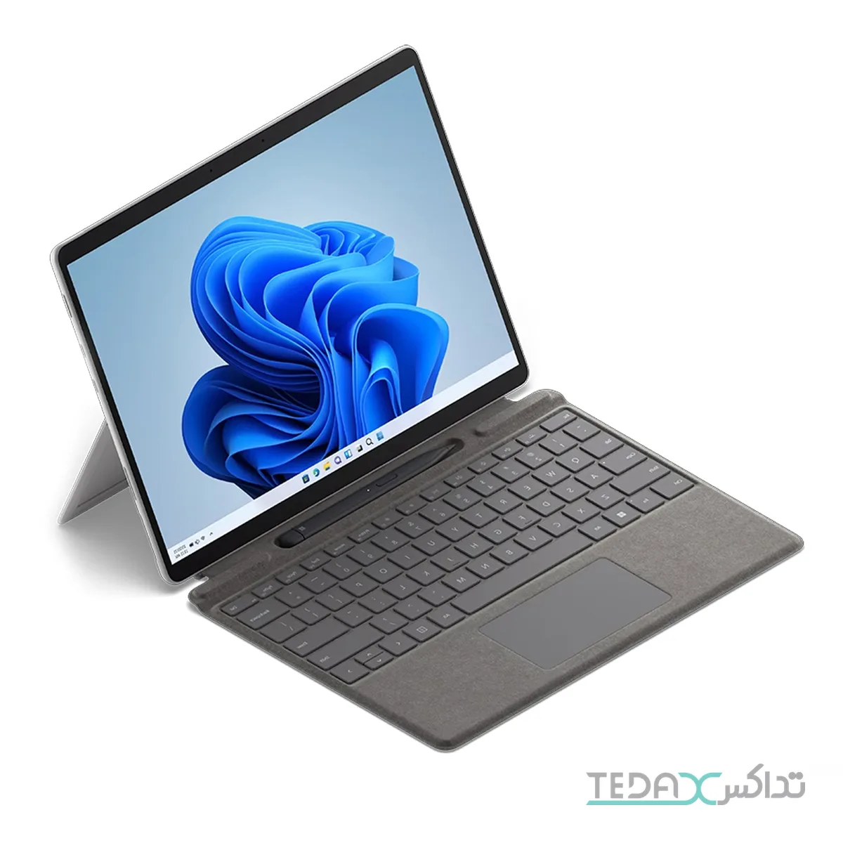 مایکروسافت تبلت 13 اینچی مایکروسافت مدل Surface Pro 8-Core i7 ظرفیت 1 ترابایت و رم 16 گیگابایت به همراه کیبورد Surface Pro Copilot و قلم Slim Pen 2 — تصویر 1