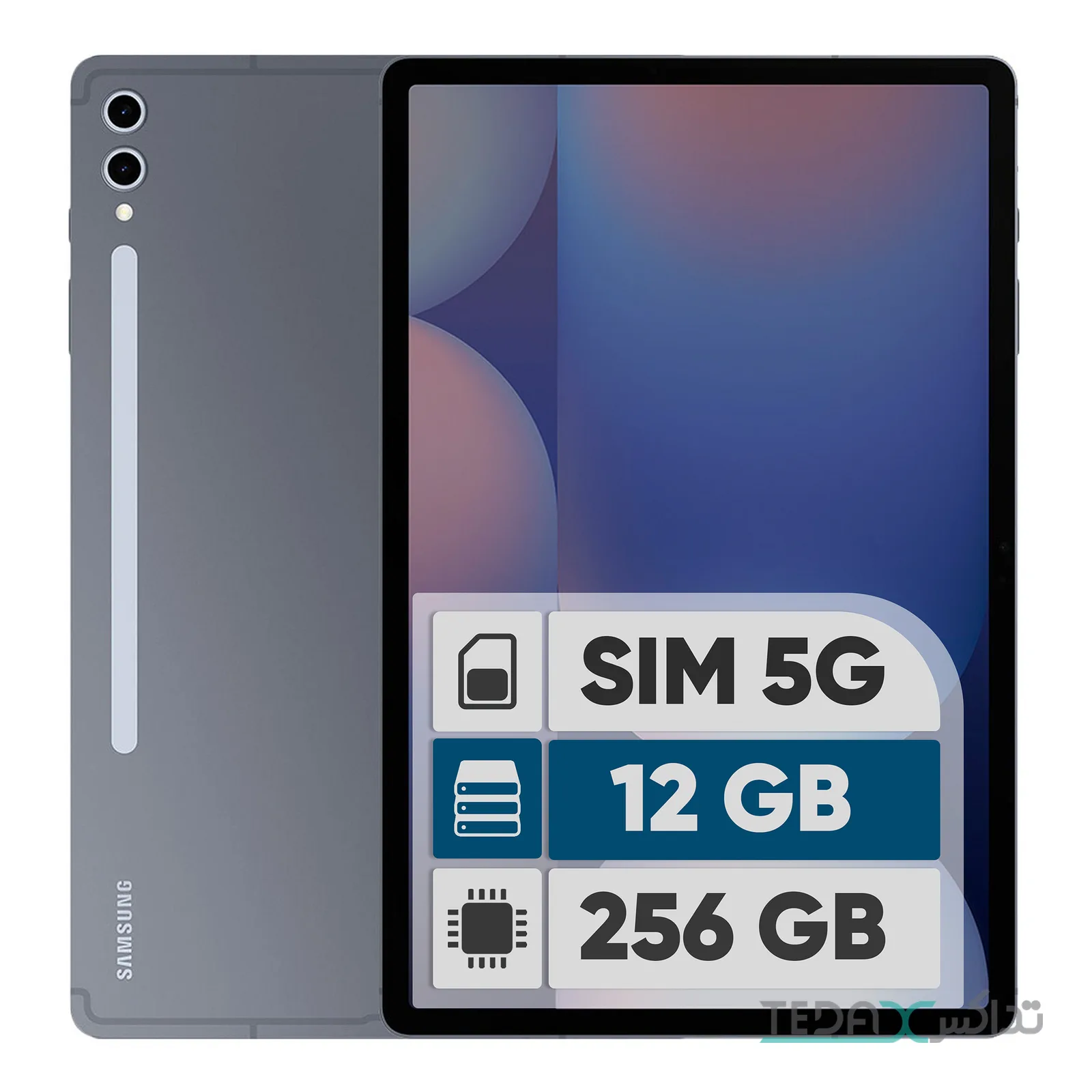 سامسونگ تبلت سامسونگ مدل Galaxy Tab S10 Plus 5G ظرفیت 256 گیگابایت رم 12 گیگابایت — تصویر 1